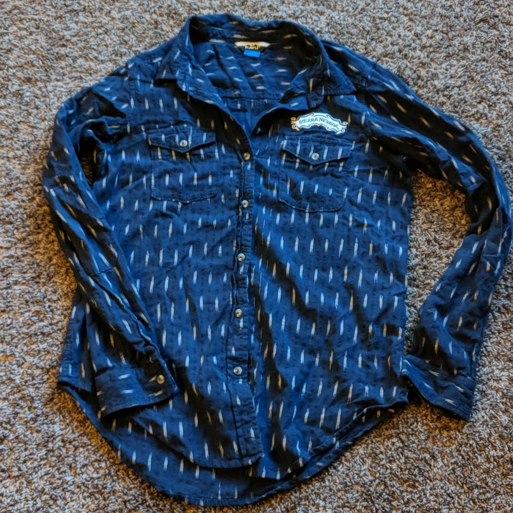 Kavu button up Sierra Nevada shirt